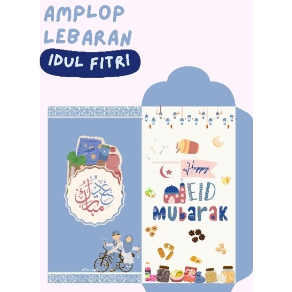 

Amplop lebaran idul Fitri Panjang lucu dan aesthetic motif kartun premium disukai anak anak (12 pcs )