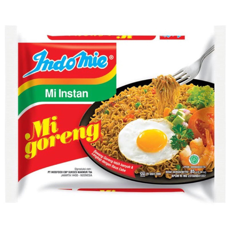 

Indomie 10 Bungkus/Goreng/Soto/Ayam Bawang/Ayam Special