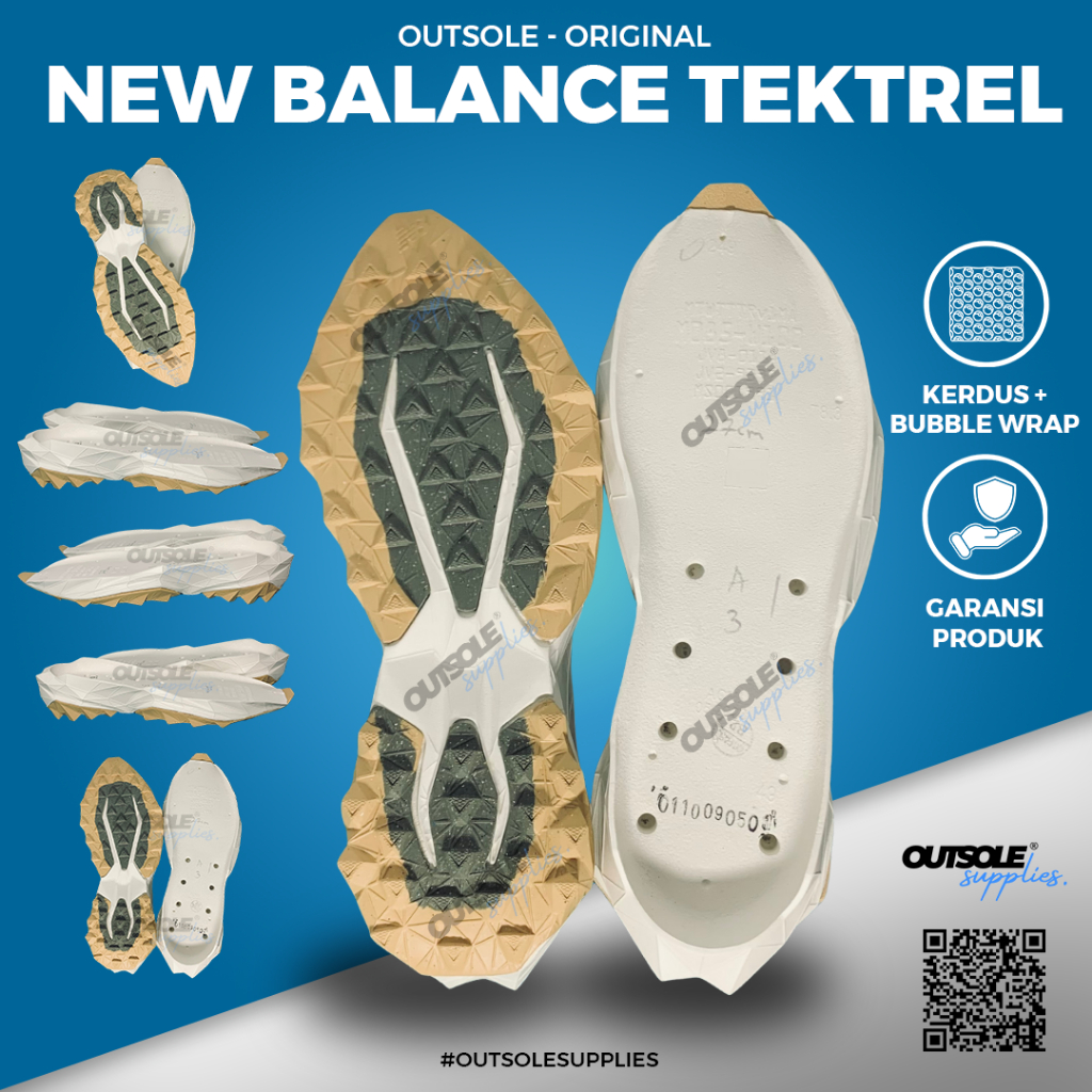 Outsole NB TEKTREL Original / New Balance Tektrel - Sol Pengganti ORI Replacement Swapsole