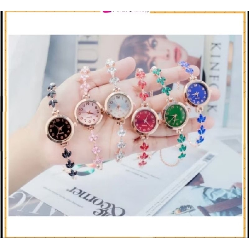 Fashion gelang jam tangan wanita kecil Trendy