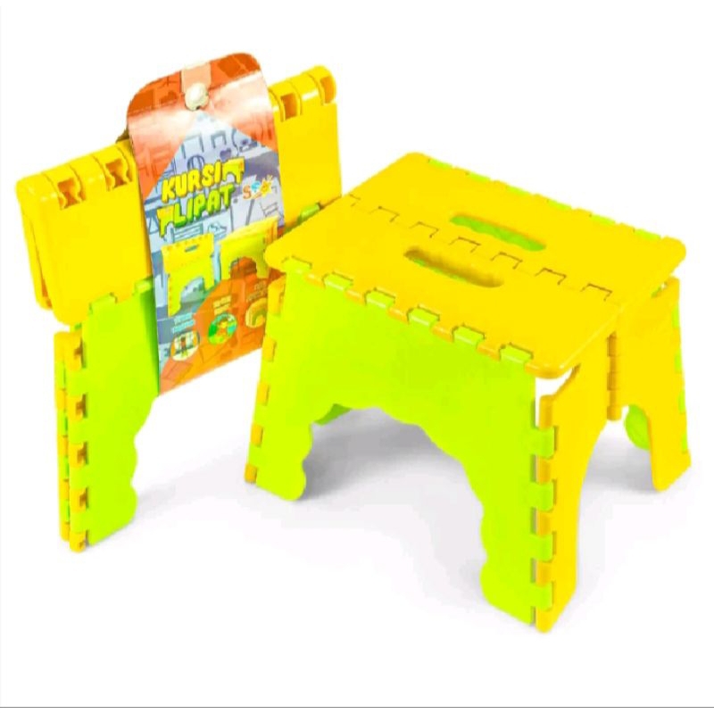 Bangku plastik kursi lipat anak