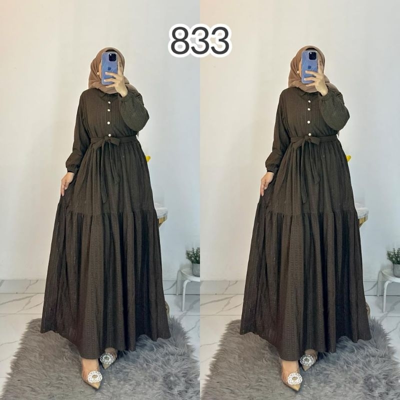 GAMIS BURKAT TENUN  KEKINIAN