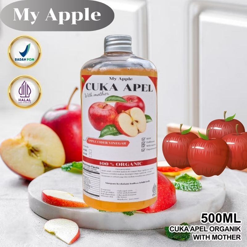 

Cuka Apel Sari Cuka Apel Murni My apple Apple Cider Vinegar 500ml