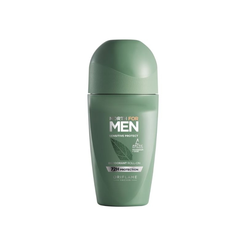 NORTH FOR MEN Sensitive Protect Deodorant Roll-On ORIFLAME