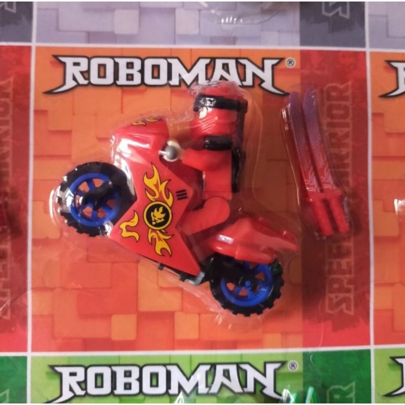 Mainan anak brick ninja go sepeda motor bongkar pasang roboman ninja go motorcycle murah harga satua