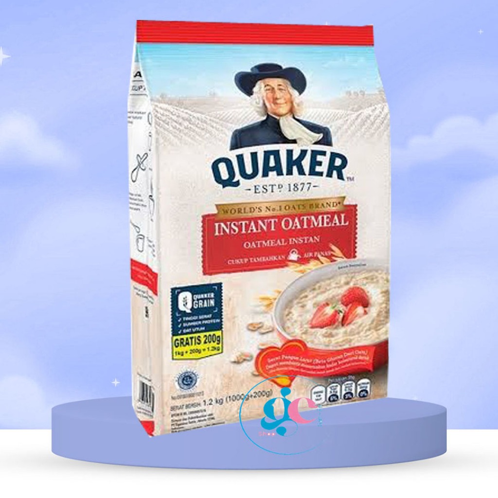 

Quaker Instant Oatmeal 1200 Gr