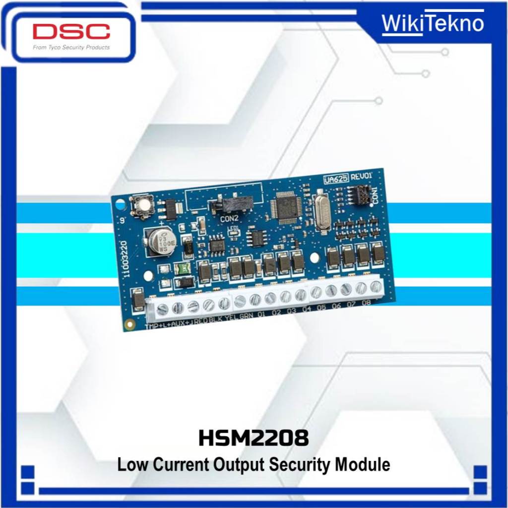 DSC HSM2208 Low Current Security Output Module Alarm