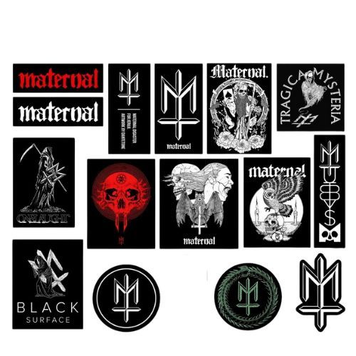 

Sticker Maternal Laminasi Glossy Stiker Local Brand Isi 16pcs