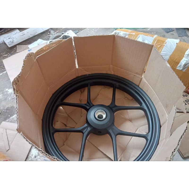 Pelek Depan Beat Deluxe Beat Street Genio Original Copotan