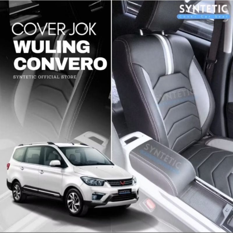 Sarung Jok Mobil Wuling Confero DB, Confero S Full Set