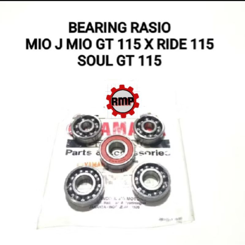 BEARING RASIO MIO J MIO GT 115 X RIDE 115 SOUL GT 115