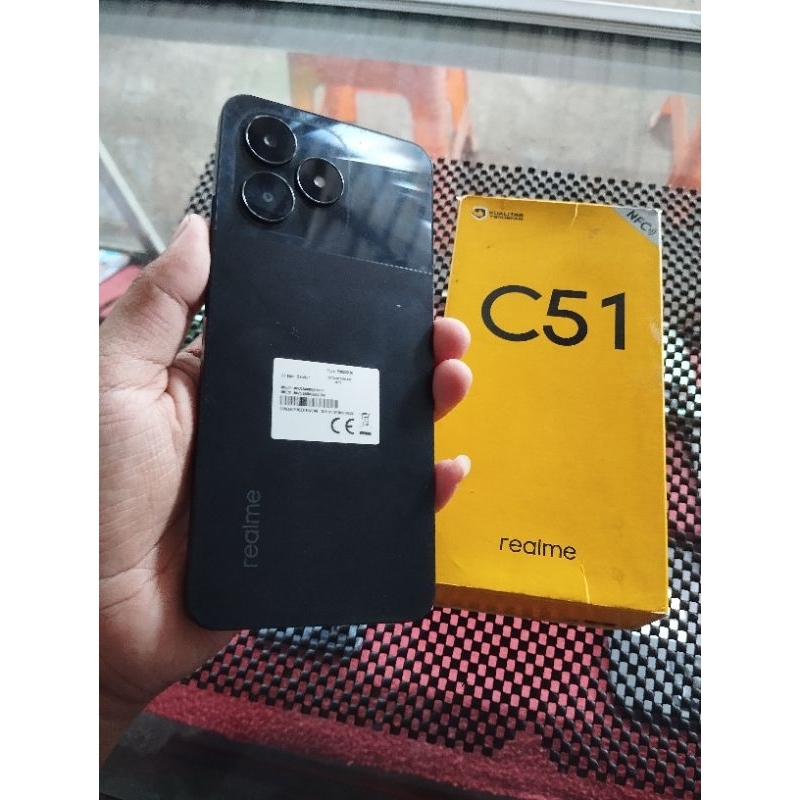 Realme C51 4+4/64 Second Fullset