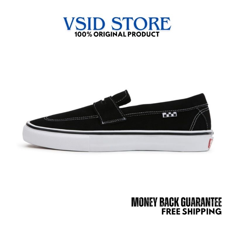 VANS STYLE 53 PRO SKATE BLACK WHITE BNIB 100% ORIGINAL