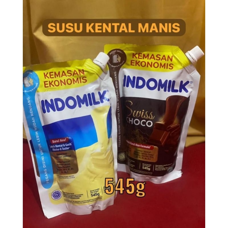 

Indomilk Susu Kental Manis Kemasan Pouch 545 Gram SKM