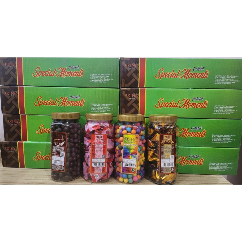 

D'KING COKELAT SPECIAL MOMENTS (1 KOTAK ISI 4 TOPLES) HARGA TERMURAH