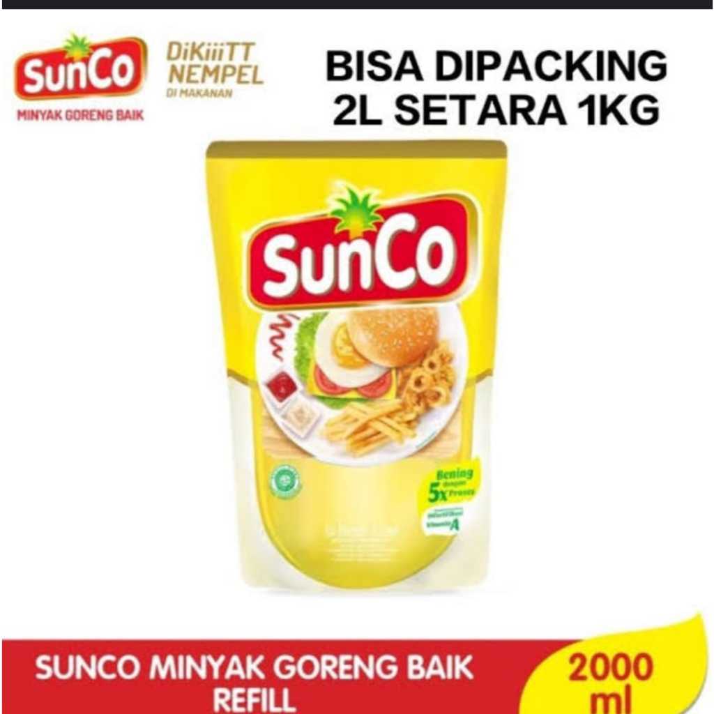 

Sunco Minyak Goreng 2L Paket 2 Dus