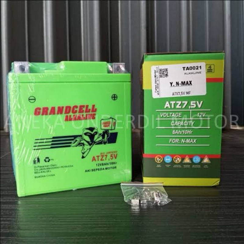 Aki NMAX OLD (ATZ7) kering merk ALKALINE