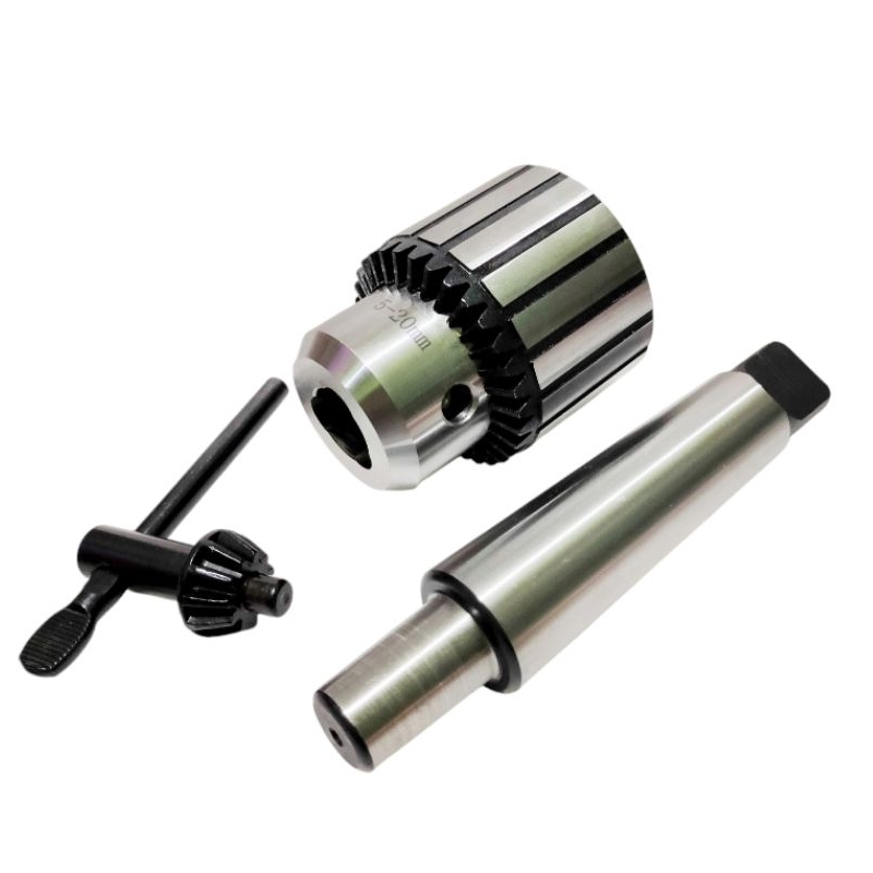 Chuk drills Cekam 5 - 20 Set Arbor MT3 . Paket Hower kepala bor 5 sampai 20 mm sambungan arbor MT3