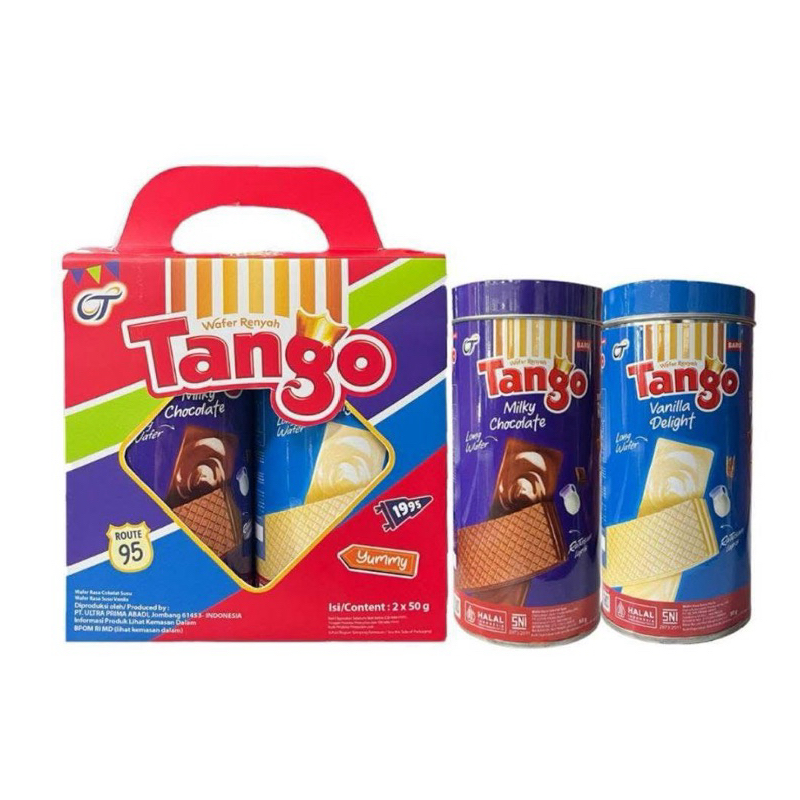 

Tango Wafer Renyah Kaleng 1 Dus ( 1 Pack x 12 )