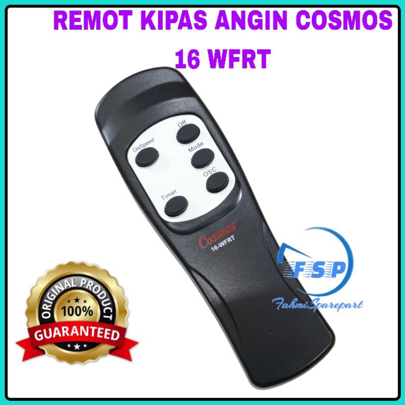 Remot kipas angin cosmos 16 WFCR original