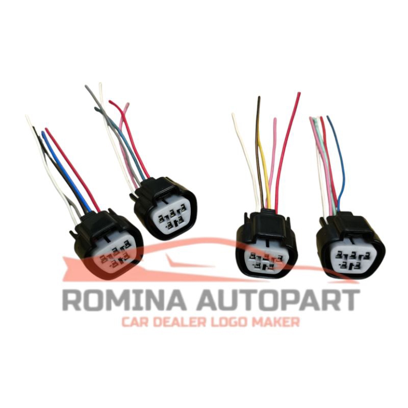 ORI  SOKET DINAMO MOTOR WASHER PUMP PIN 5 AVANZA XENIA RUSH TERIOS ORIGINAL 1PC ORIGINAL