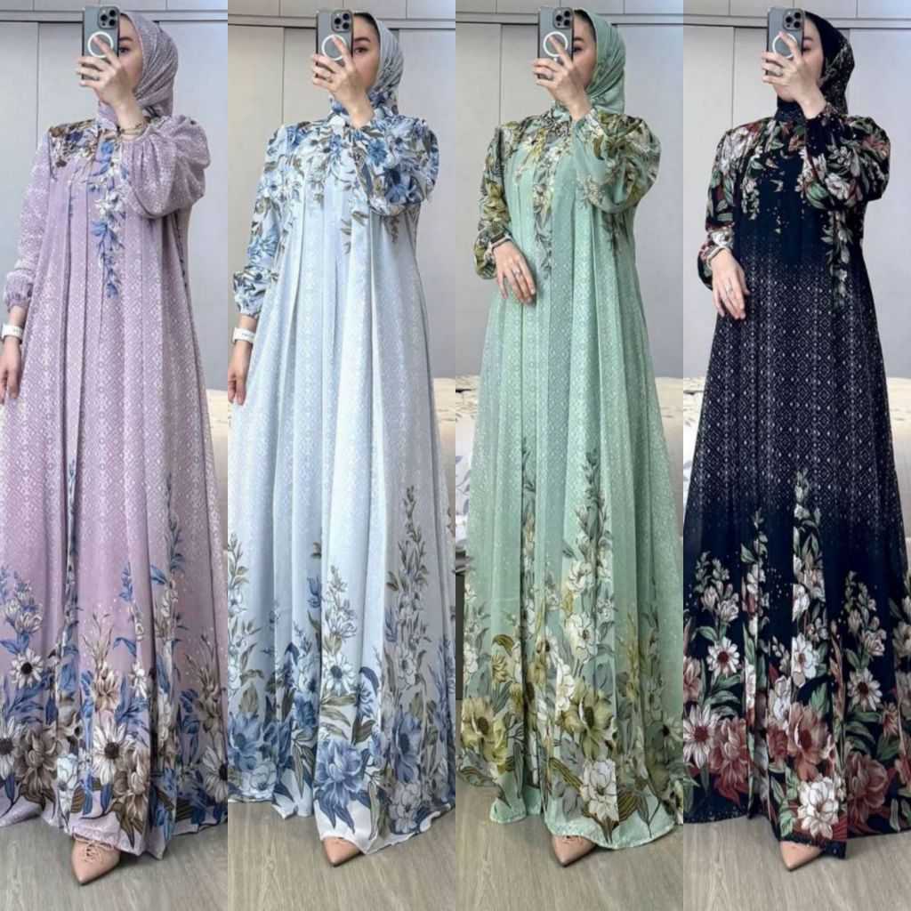 Gamis Polos Jumbo Crinkle Terbaru Games Fesyen Gamis Abaya Baju Muslim Terbaru2025 Abayaa Pakean Mus