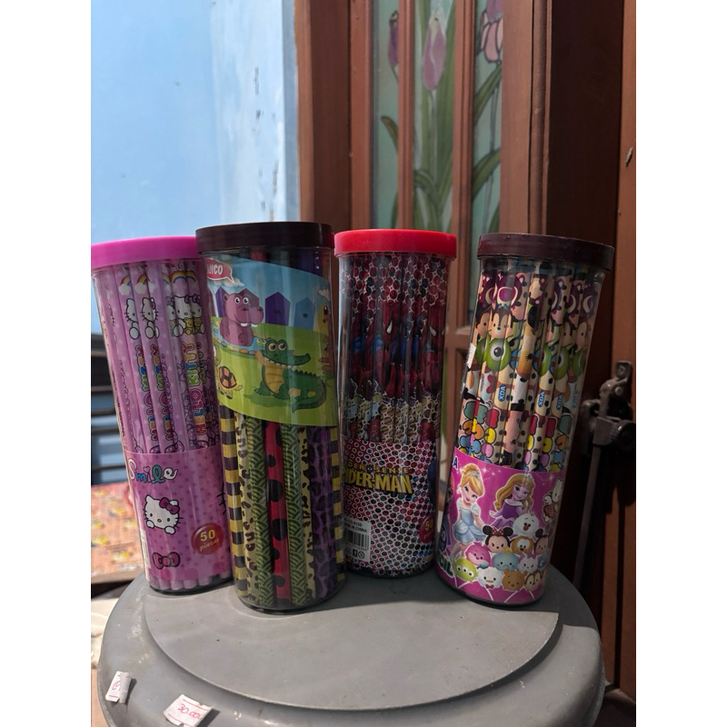 

pensil 2b 50 pcs termurah karakter lucu
