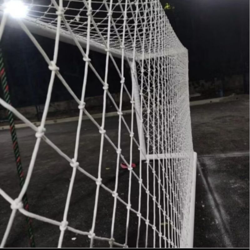 jaring gawang minisoccer 2.2 m x 5m bahan tali poy 5mm