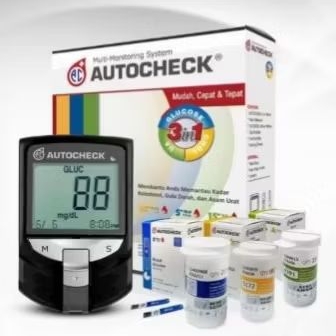 Alat Tes Darah AUTOCHECK 3in1 | Gula | Cholestrol | Asam urat