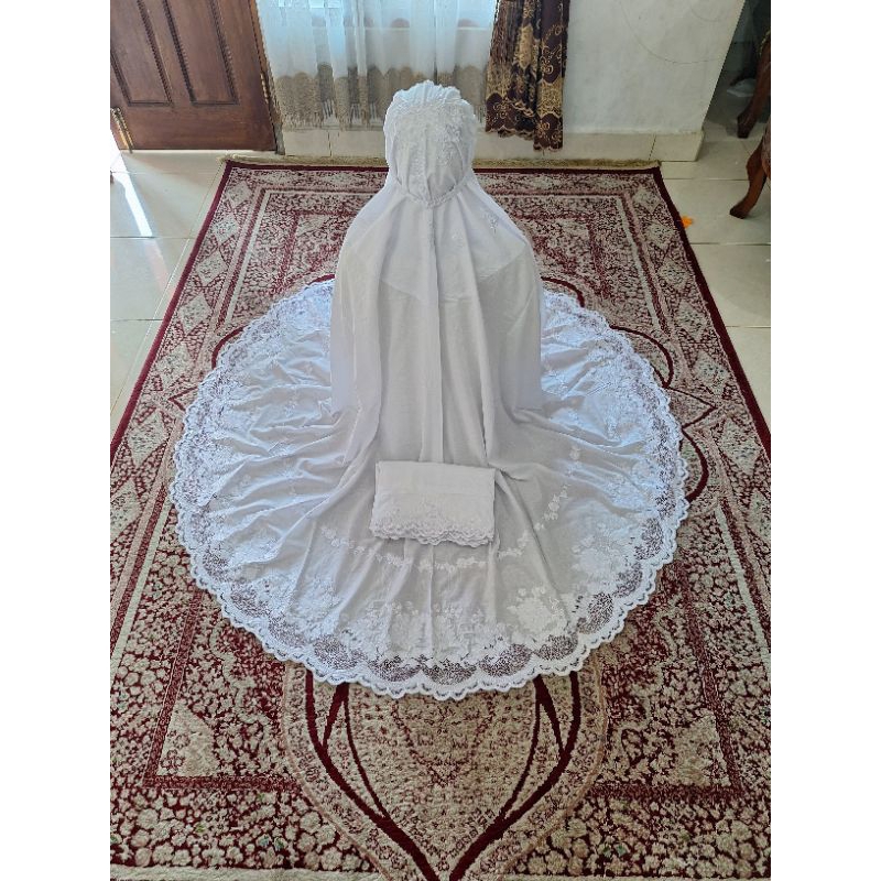 MUKENA DEWASA KATUN PARIS KERANCANG