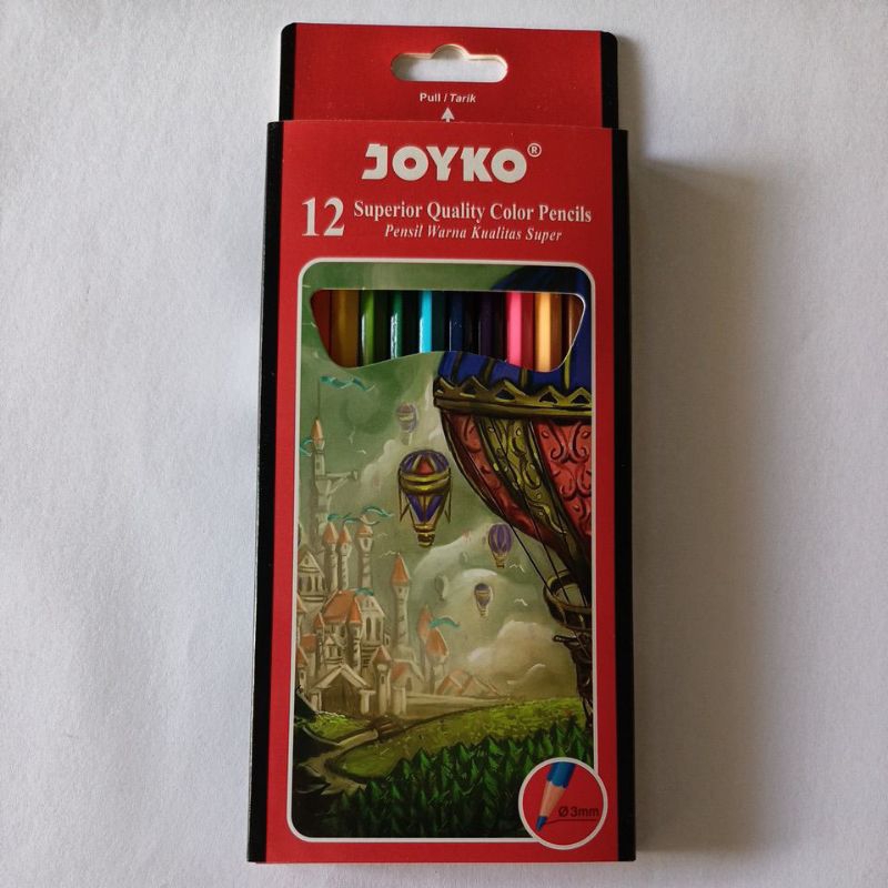 

Joyko 12 Superior Quality Color Pencils