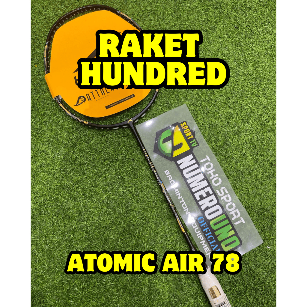RAKET BADMINTON HUNDRED ATOMIC AIR 78