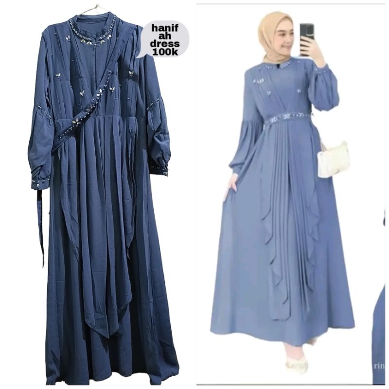hanifah dress thrif Wanda collection
