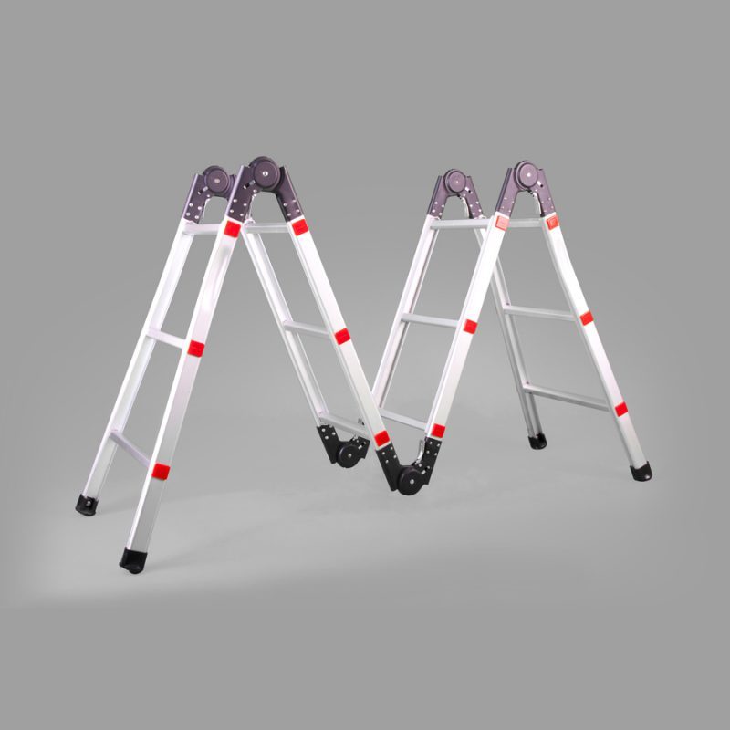 Fortuna Tangga Lipat Multifungsi Aramis MF08 Aluminium 8 Step 1.2-2.6 m