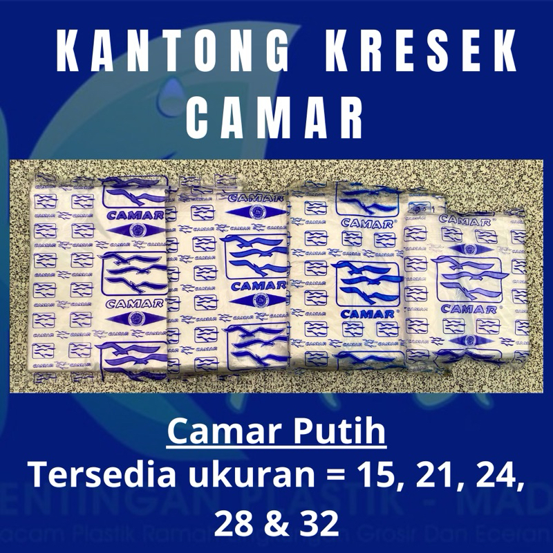 Kantong Kresek Camar Bening/ Kresek Kecil/ Kresek Tanggung/ kresek Besar