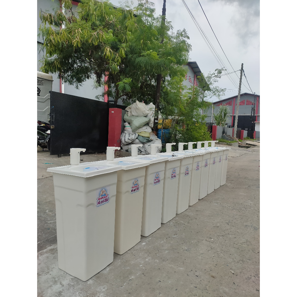 Washtafel Portable WP 100 + Kran sensor otomatis