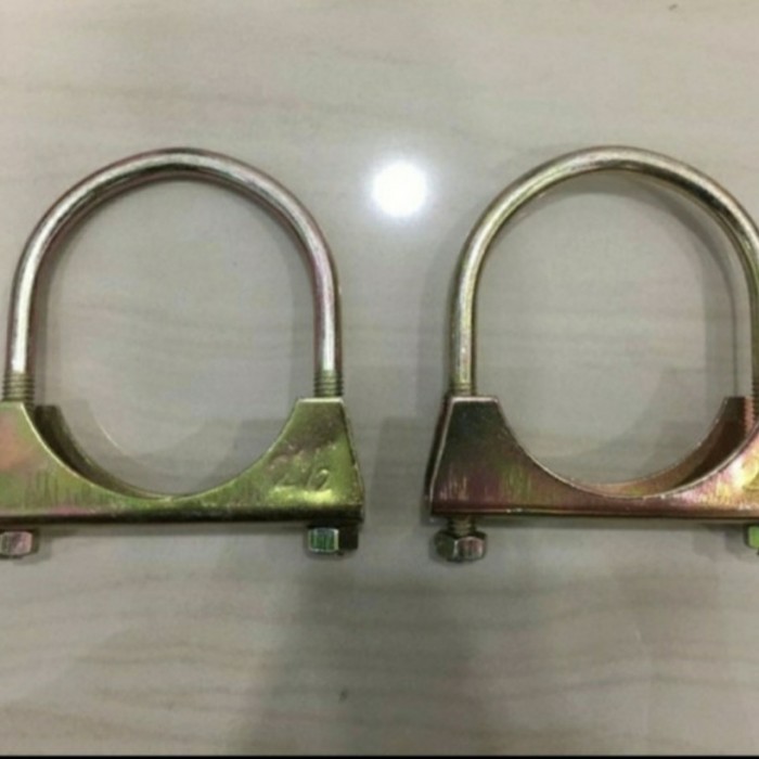 Klem Knalpot KNG /Klem Pipa /Klem U Besi 3 Inch