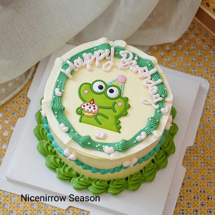 Topper Dinosaurus Cake Hiasan kue ulang tahun