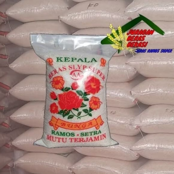 

BERAS SETRA RAMOS CAP BUNGA 5KG,10KG,20KG