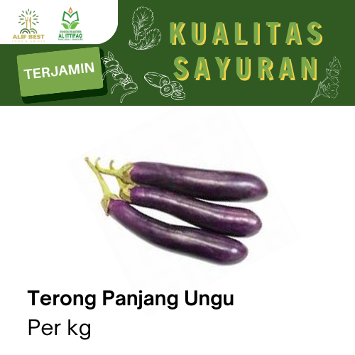 

TERONG PANJANG UNGU SEGAR PER 1 KG
