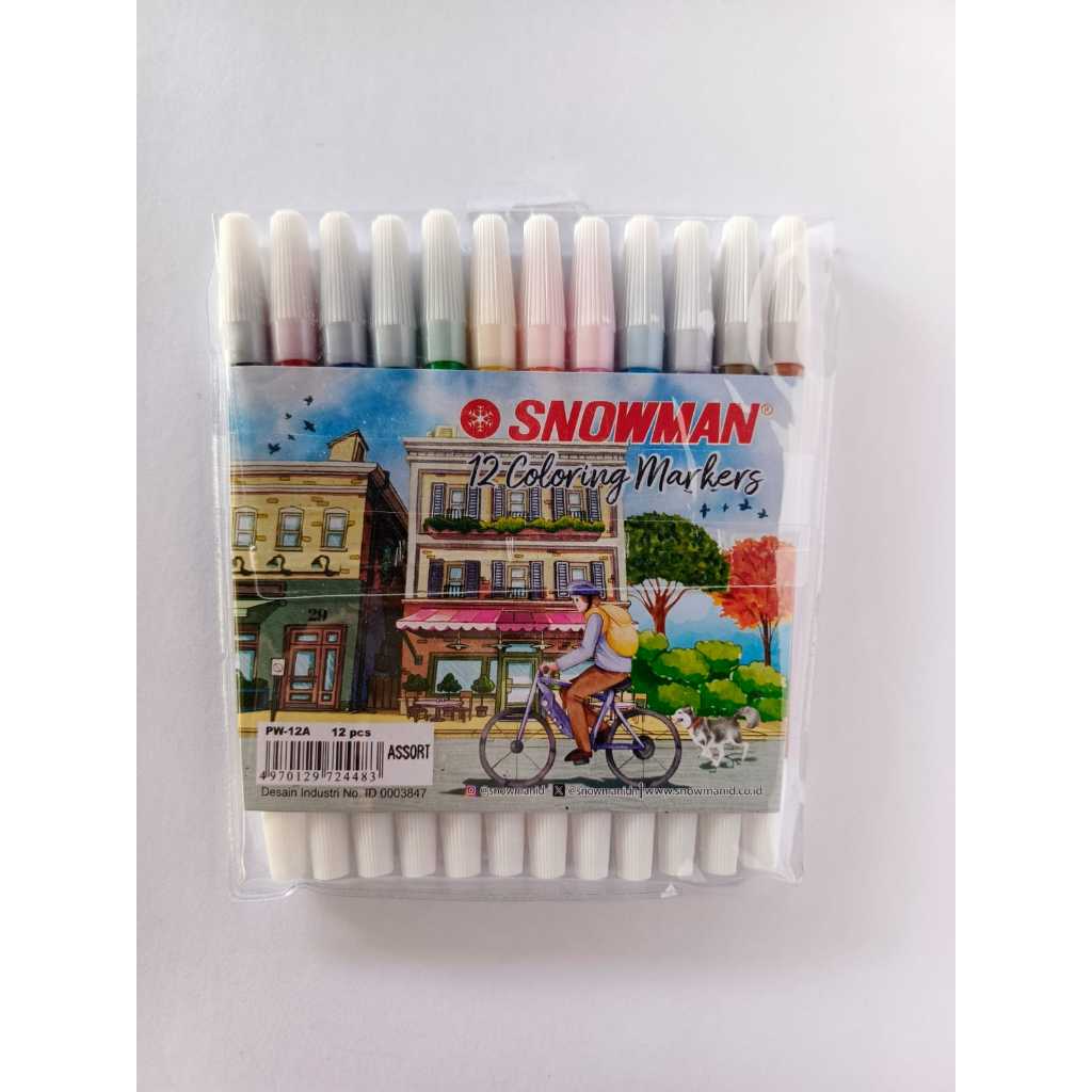 

Snowman 12 Coloring Marker