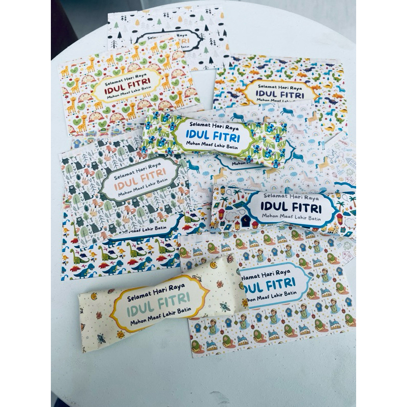 

Amplop Lebaran Lucu Bentuk Permen | Amplop Custom