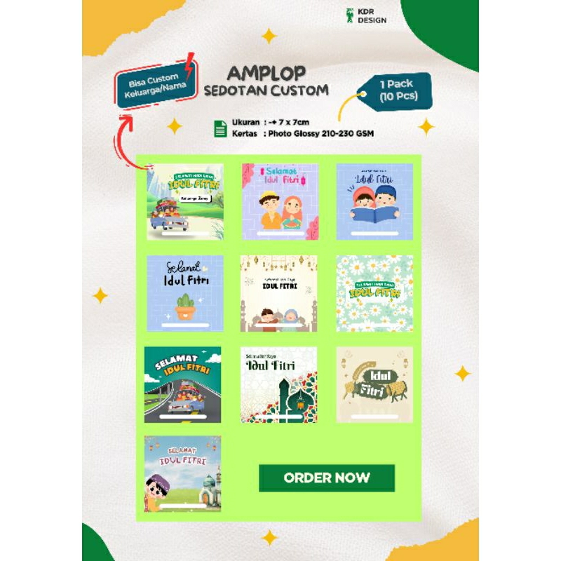 

Amplop Lebaran Sedotan 2025