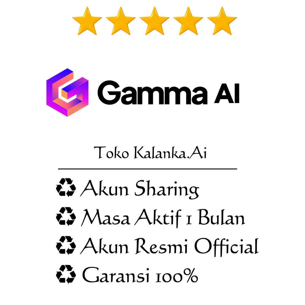 Promo Gamma Ai Premium