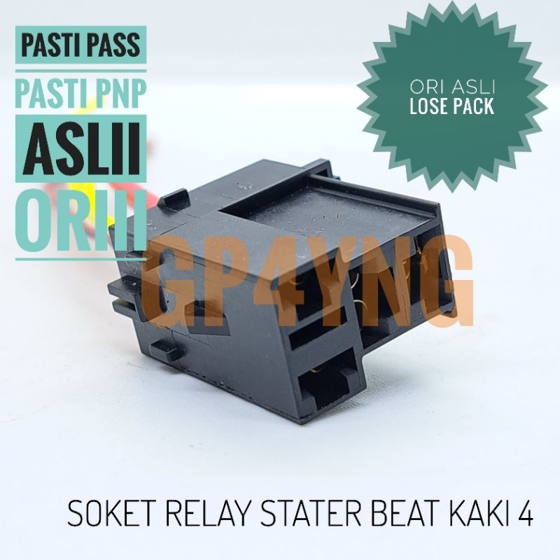 ORII ASLI SOKET RELAY STATER BEAT KAKI 4