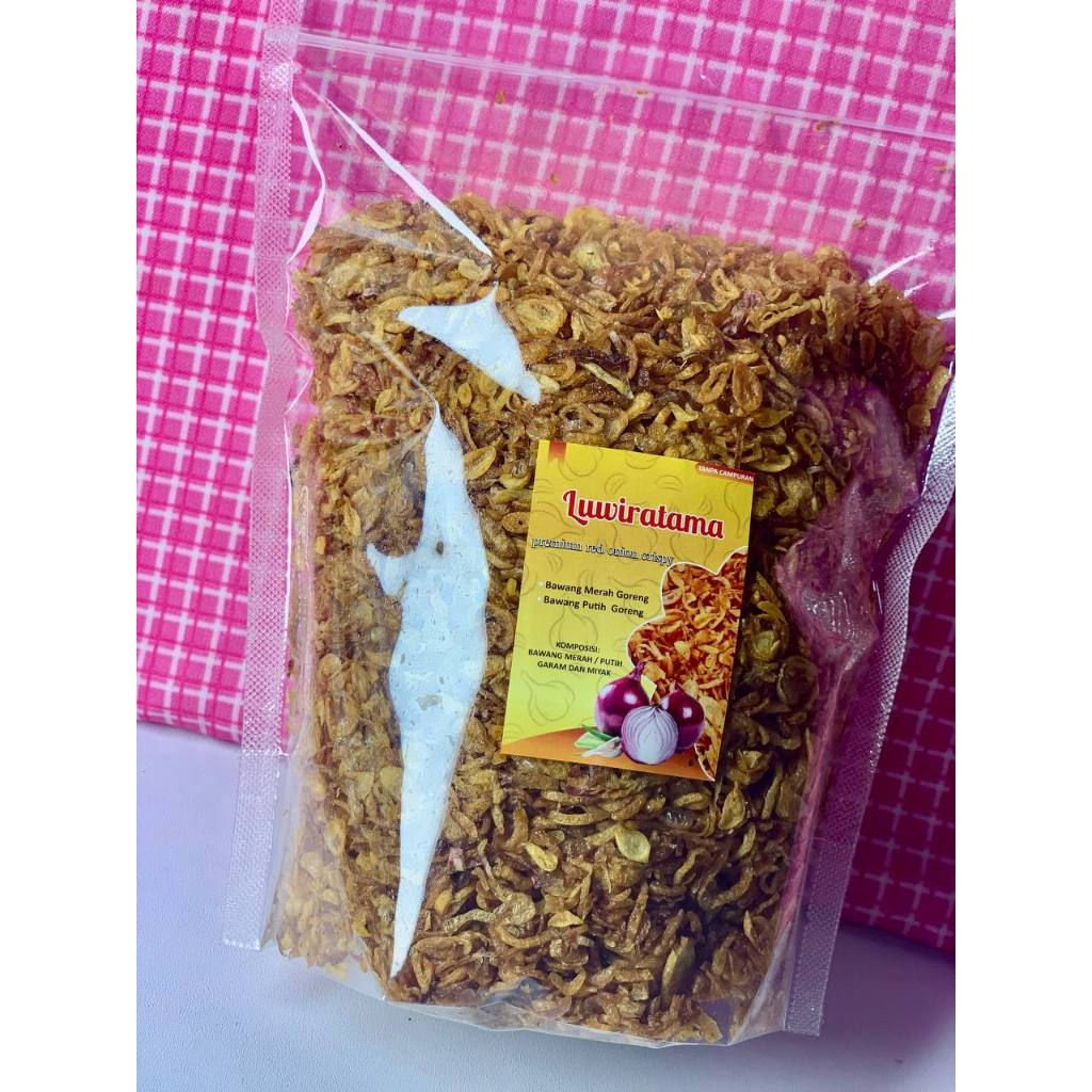 

Brambang Goreng KRIUK Premium ASLI TANPA CAMPURAN Gurih Renyah Termurah