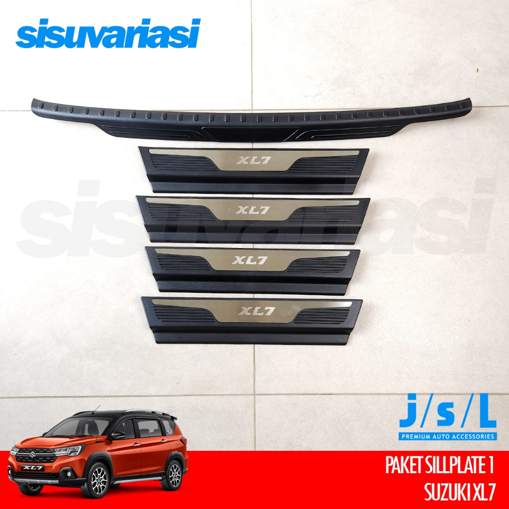 XL7 XL 7 AKSESORIS JSL PAKET SILL PLATE SILLPLATE SAMPING DAN BELAKANG