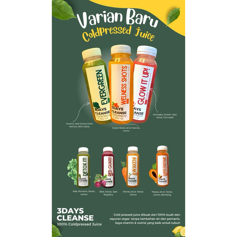 

Coldpressed Juice // Jus Sehat Ala Pawonjani 250ml