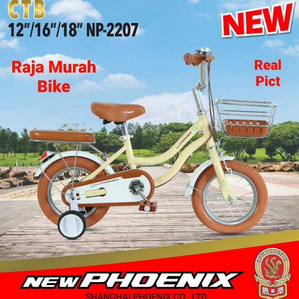 Sepeda Anak Mini Phoenix 12 Inch 2207 Sepeda Anak Perempuan 12 Inch Phoenix NP2207