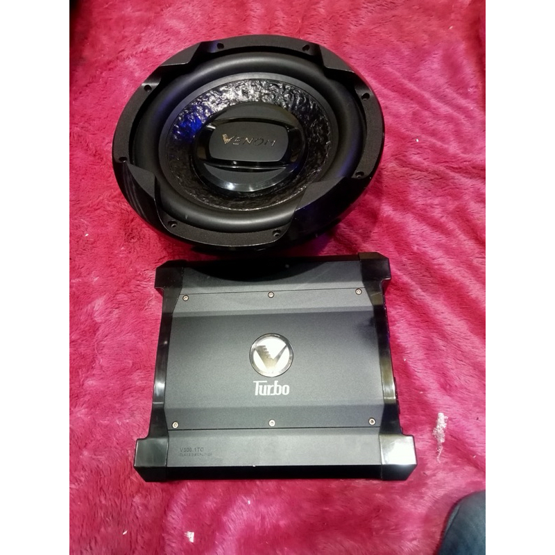 Paket Venom Turbo Power V500.1TO Subwoofer VX12TO 12 inch